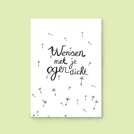 Kaart wensen