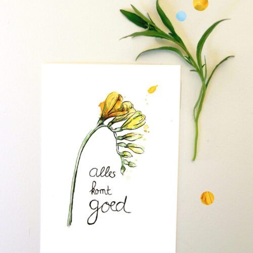 Kaart alles komt goed