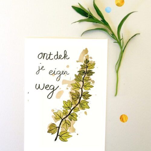 Kaart eigen weg
