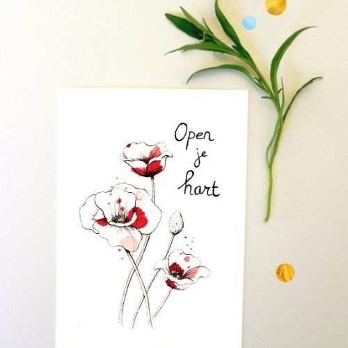 Kaart open je hart