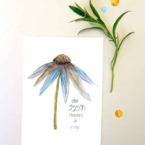 Kaart zon neem ik mee