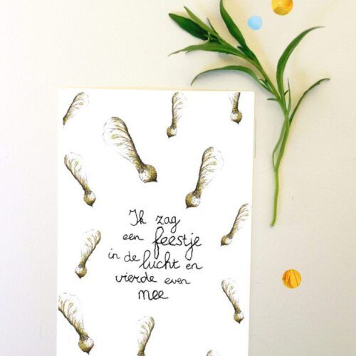 Kaart Feestje in de lucht