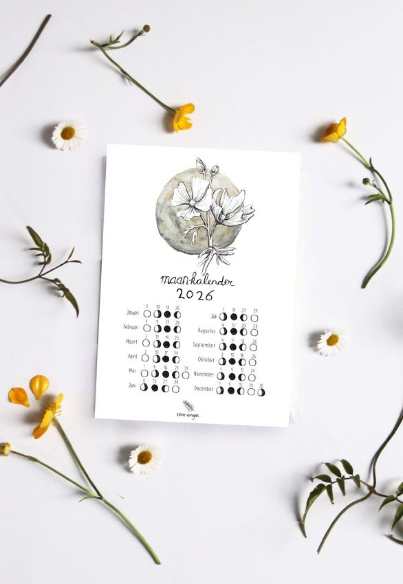 Maankalender 2026
