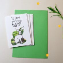 Set van 10 kaarten 'Verwonder'