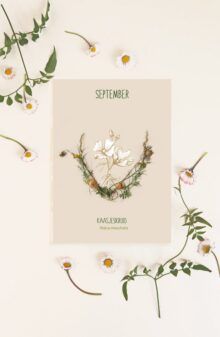 Maandbloem kaart September